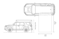 Thumbnail for 6.5' INSTANT AWNING WITH LED LIGHTING/DIMMER